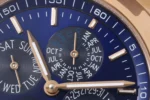 Overseas Perpetual Calendar 4300V Watch – Rose Gold with Blue Dial and Steel Bracelet - Image 5