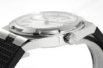 Vacheron Constantin Overseas 4500V Series – Silver Dial, Black Rubber Strap, Luxury Steel Watch - Image 5