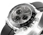 Rolex Daytona 4130 – Black Rubber Strap, Panda Dial, Ultra-Thin Case - Image 5