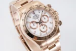 Rolex Daytona 4130 Rose Gold Chronograph Watch - Image 5
