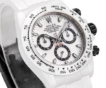 Rolex Daytona x Picasso Limited Edition White Ceramic Daytona Watch – Charles the Great Design - Image 5