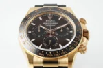Rolex Daytona Watch – Gold with Black Dial and Rubber Strap – Limited Stock - Image 5