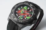 Rolex GMT-Master II Limited Edition – Carbon Fiber Case, Multicolor Dial, Fabric Strap - Image 5