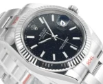 Rolex Datejust 41 Custom Meteorite Dial Watch - Image 5