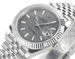 Rolex Datejust 41mm Meteorite Dial Stainless Steel Watch – Silver - Image 5