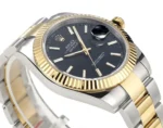 Rolex Datejust Two-Tone Black Dial Automatic Watch with 3235 Movement - Image 5