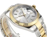 Rolex Datejust Two-Tone Silver Dial Automatic Watch with 3235 Movement - Image 5