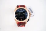 Panerai Luminor Marina Automatic Men’s Watch – Red Camo Rubber Strap, Rose Gold Case, 45mm - Image 10