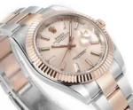 Rolex Datejust 41mm Two-Tone Rose Gold and Stainless Steel Watch - Image 6