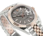 Rolex Datejust 41mm Watch with Platinum Bezel and Grey Dial - Image 6