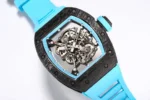 Richard Mille RM055 NTPT Blue Rubber Strap - Image 6