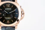 Panerai Luminor Marina Automatic Men’s Watch – Rose Gold Case, Black Dial, Camo Rubber Strap, 45mm - Image 5
