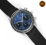 OMEGA Speedmaster 326.32.40.50.06.001 Blue Rubber - Image 6