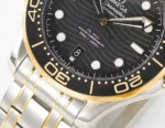 OMEGA Seamaster Planet Ocean 600m Co-Axial Master Chronometer 42mm Diver’s Watch – Black Ceramic Bezel, Two-Tone Stainless Steel Bracelet - Image 6