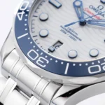 OMEGA Seamaster 300M Steel Blue White Dial - Image 6