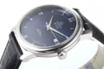 Omega De Ville Blue Dial Leather Watch - Image 6