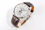 Longines Master Moonphase Watch Silver Brown - Image 6