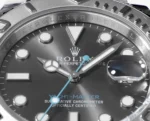 Rolex Yacht-Master 40 Stainless Steel Watch with Black Dial – Classic Elegant Design - Image 6