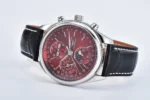Longines Master Moonphase Chronograph L2.773.4.78.6 Red Leather - Image 6