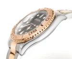 Rolex Yacht-Master 40mm Two-Tone Stainless Steel & 18k Everose Gold with Black Dial Automatic Watch - Image 6