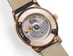 Longines Conquest Cyclops Rose Gold Brown Leather - Image 6