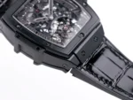 Hublot Masterpiece 906 Black Skeleton Tourbillon Watch with Rose Gold/Platinum Plating - Image 3