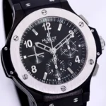 Hublot Big Bang 44mm Black Ceramic Chronograph Watch with Rubber Strap (2) - Image 6