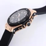 Hublot Big Bang 44mm Rose Gold Black Dial Chronograph Watch with Rubber Strap - Image 6