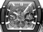 HUBLOT Spirit of Big Bang Titanium & Resin Black Limited Edition Watch – Model 642.NX.0170.RX - Image 6