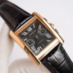 Cartier Tank W5330007 Brown Leather Watch - Image 6