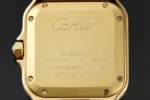 Cartier Santos de Cartier Watch Gold White - Image 6