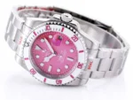 Rolex Submariner PARAKEET – Custom Pink Gradient Dial, Stainless Steel Watch - Image 6