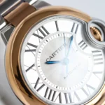 Cartier Ballon Bleu Automatic Rose Gold Steel Watch - Image 7