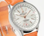 Breitling Navitimer Automatic Orange Leather - Image 6
