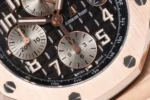 Audemars Piguet Royal Oak Offshore Rose Gold Black Dial Chronograph - Image 6