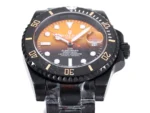 Rolex Submariner PARAKEET – Custom Gradient Green Dial, Black Carbon Fiber Bezel, 904L Steel Watch - Image 6