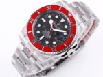 Rolex Submariner PARAKEET – Custom Black Gradient Green Dial with Red Bezel – 904L Stainless Steel - Image 6