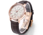 Vacheron Constantin Traditionnelle 83520/000R-9909 Mechanical Watch – Rose Gold, Brown Leather Strap, Multi-Function Dial - Image 7