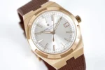 Vacheron Constantin Overseas Automatic Watch – Rose Gold Case, Brown Strap, Interchangeable Band System - Image 6