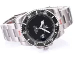 Rolex Submariner PARAKEET – Custom Black Gradient Green Dial, Carbon Fiber Bezel, Stainless Steel Watch - Image 6