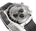 Rolex Daytona 4130 – Black Rubber Strap, Panda Dial, Ultra-Thin Case - Image 6
