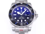 Rolex Submariner PARAKEET – Custom Blue Gradient Dial, Carbon Fiber Bezel, Stainless Steel Watch - Image 6