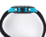 Rolex Daytona Carbon Fiber Custom Edition – Blue with Luminous Case and Strap - Image 6