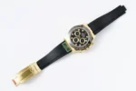 Rolex Daytona – Gold & Black Rubber Strap, Premium Replica Watch - Image 6