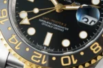 Rolex GMT-Master II GMT Black Dial Two-Tone Stainless Steel and Gold Watch - Image 6