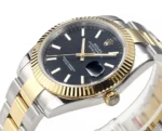 Rolex Datejust Two-Tone Black Dial Automatic Watch with 3235 Movement - Image 6
