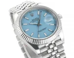 Rolex Datejust with Blue Dial and Oyster Perpetual Movement - Image 6