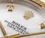 Rolex Datejust 41mm Two-Tone Gold and Steel Watch with Diamond Bezel - Image 7
