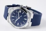 Vacheron Constantin Overseas 4500V Series – Blue Dial, Rubber Strap, Luxury Steel Watch - Image 7