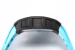 Richard Mille RM055 NTPT Blue Rubber Strap - Image 7